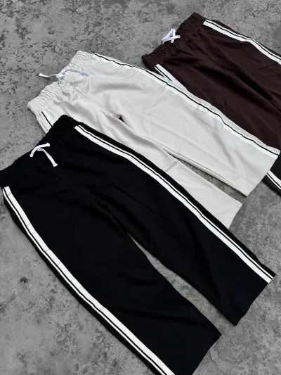 Stripe (Black) Oversized Low-Cut Baggy_img_6