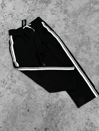 Stripe (Black) Oversized Low-Cut Baggy_img_0