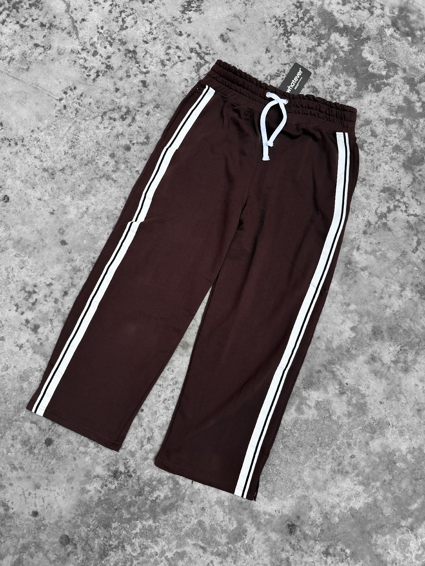 Stripe (Coffe) Oversized Low-Cut Baggy_img_4