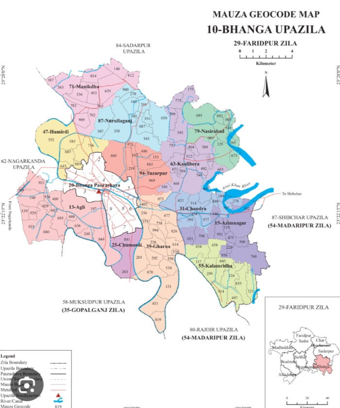 01 ( Vhanga - ভাংগা উপজেলা )