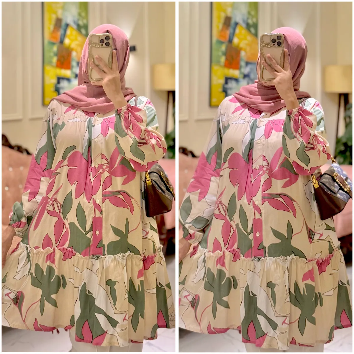 Candy Frost Midi gown