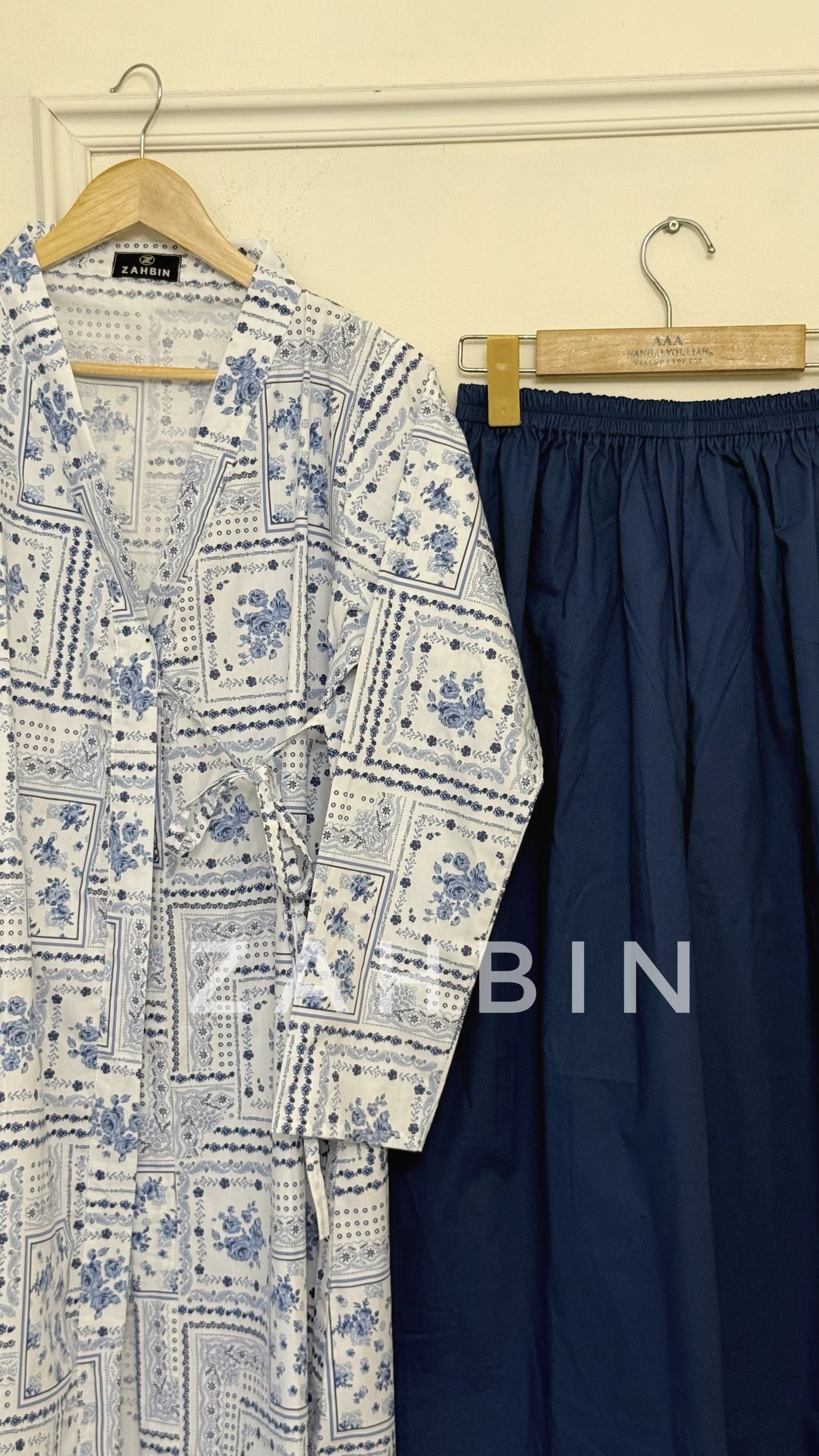New Angrakha Set ( White & Blue)_img_4