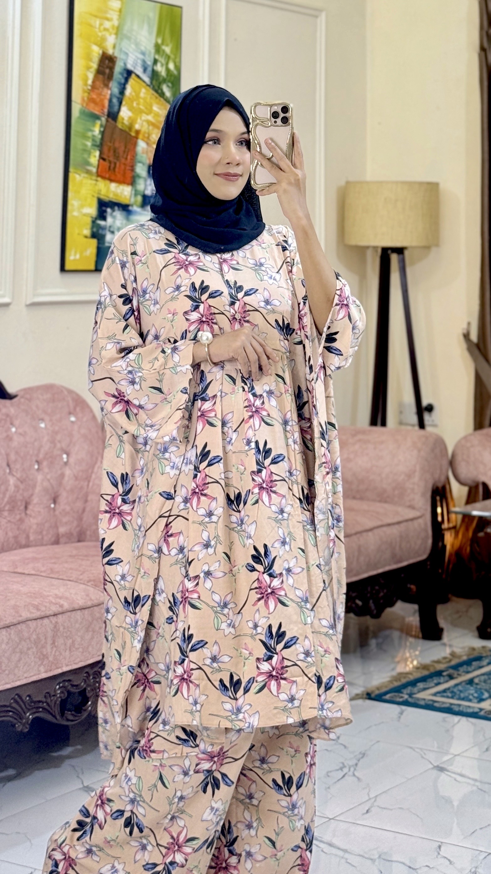 Floral Kaftan Set_img_1