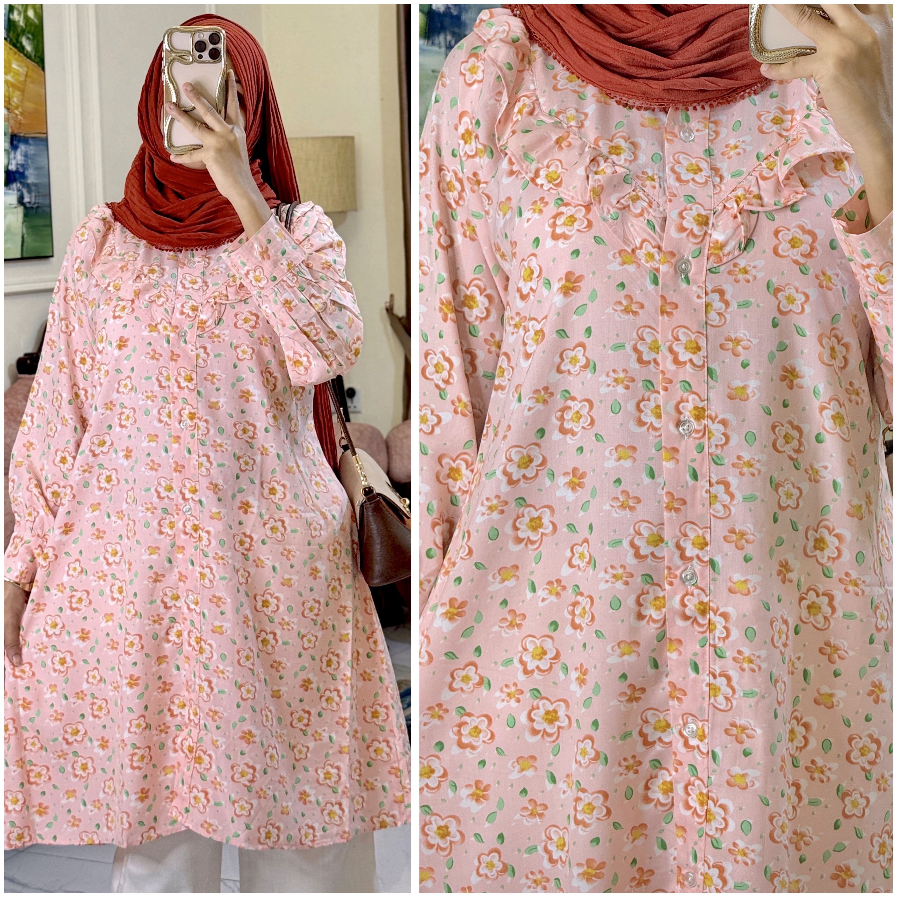 Peach Midi