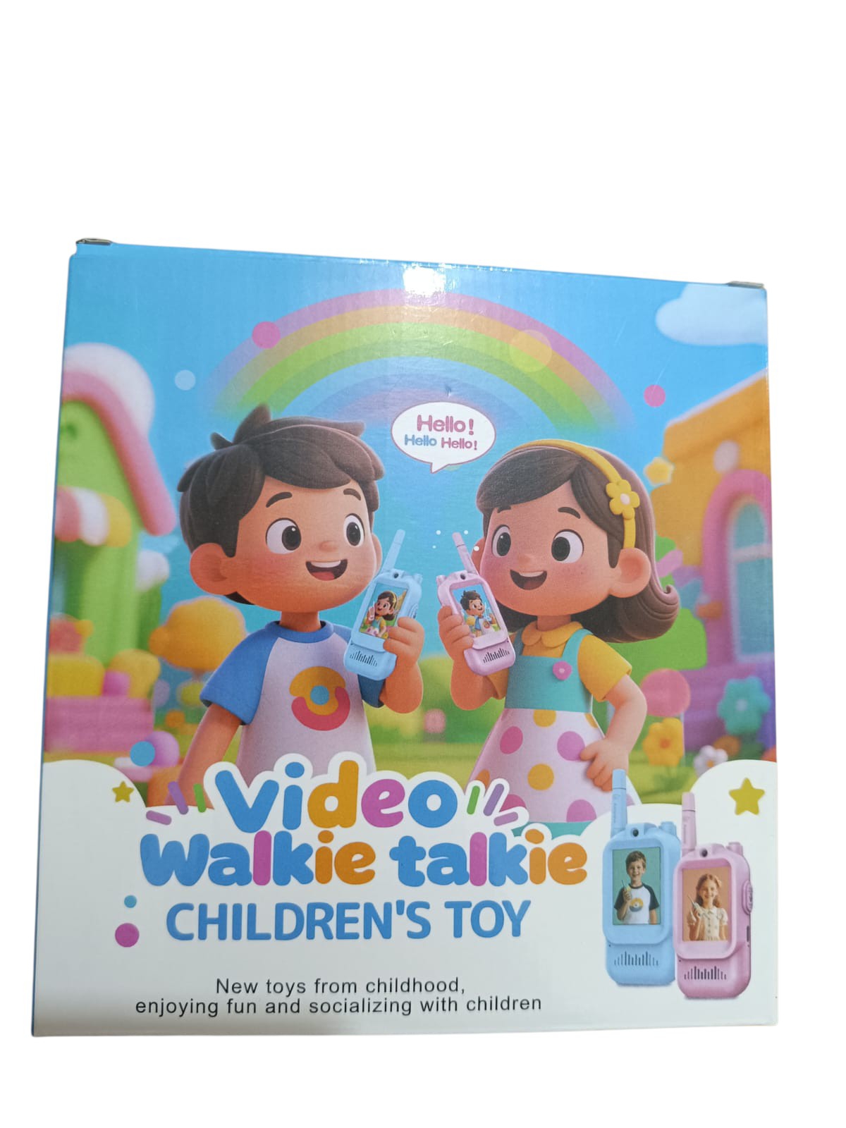 Video Walkie Talkie Camera Toy – শিশুদের জন্য ভিডিও কল ও ওয়াকি-টকি সেট (২ পিস)_img_1