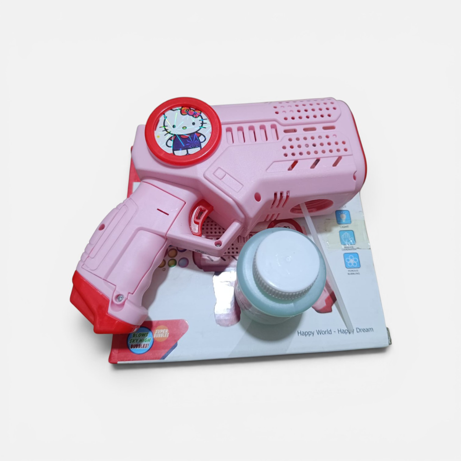 Automatic Bubble Gun Toy for Kids – Fun Bubble Blaster with Lights_img_1