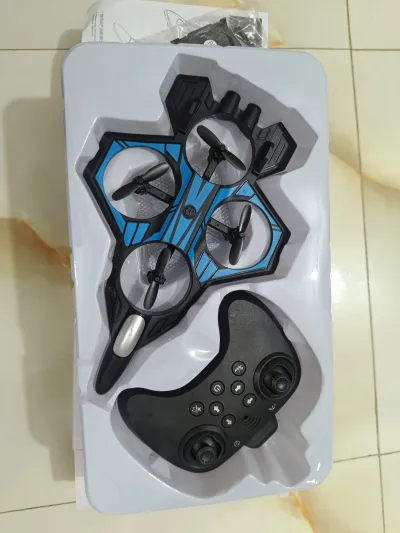 Power Grip 4 Propeller Flying Drone with LED Light & 360° Rotation_img_1