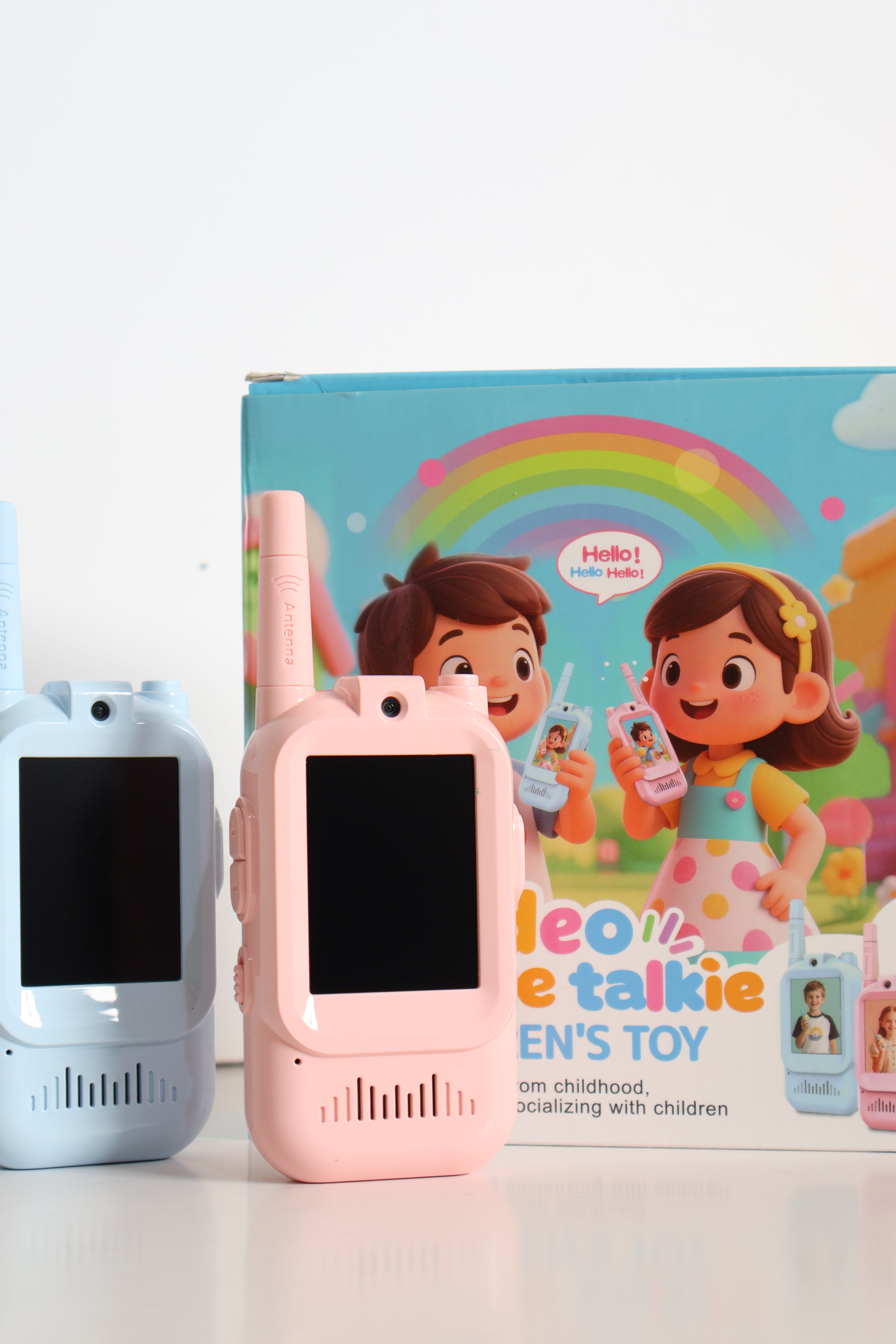 Video Walkie Talkie Camera Toy – শিশুদের জন্য ভিডিও কল ও ওয়াকি-টকি সেট (২ পিস)