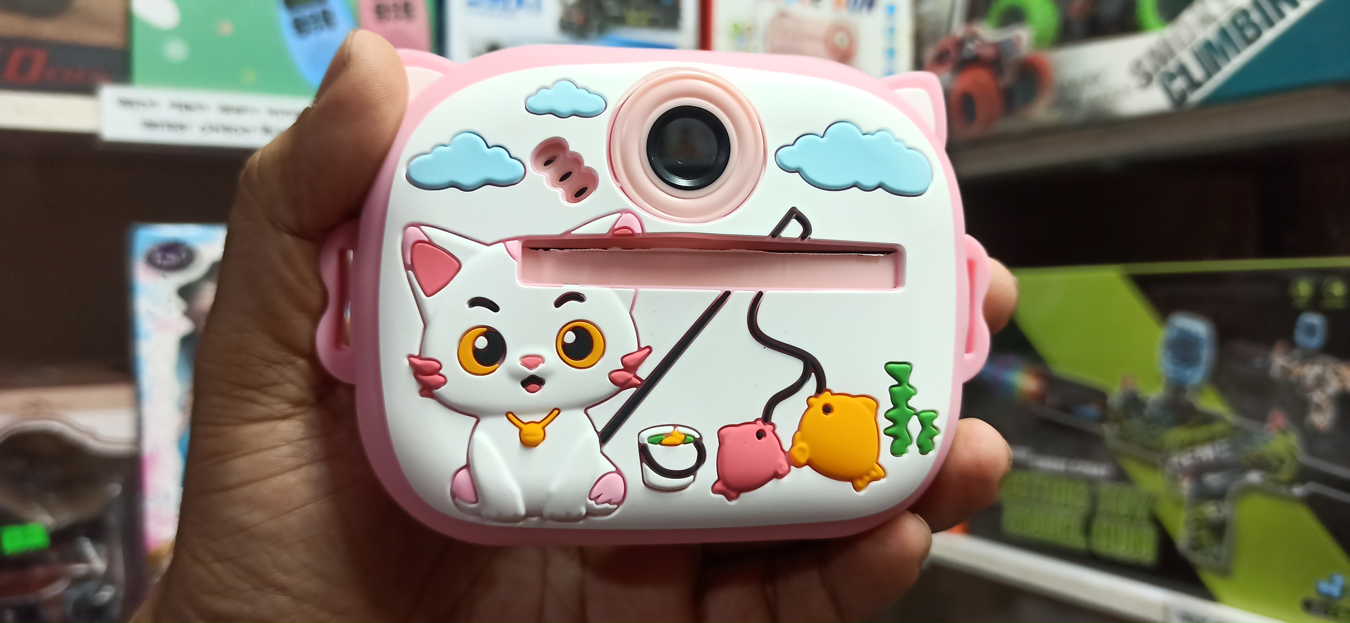 Kitty Children’s Instant Print Camera with 1080P HD Video & Thermal Printer (কিউট ক্যাট ডিজাইন কিডস ইনস্ট্যান্ট প্রিন্ট ক্যামেরা)_img_2