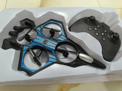 Power Grip 4 Propeller Flying Drone with LED Light & 360° Rotation_img_0