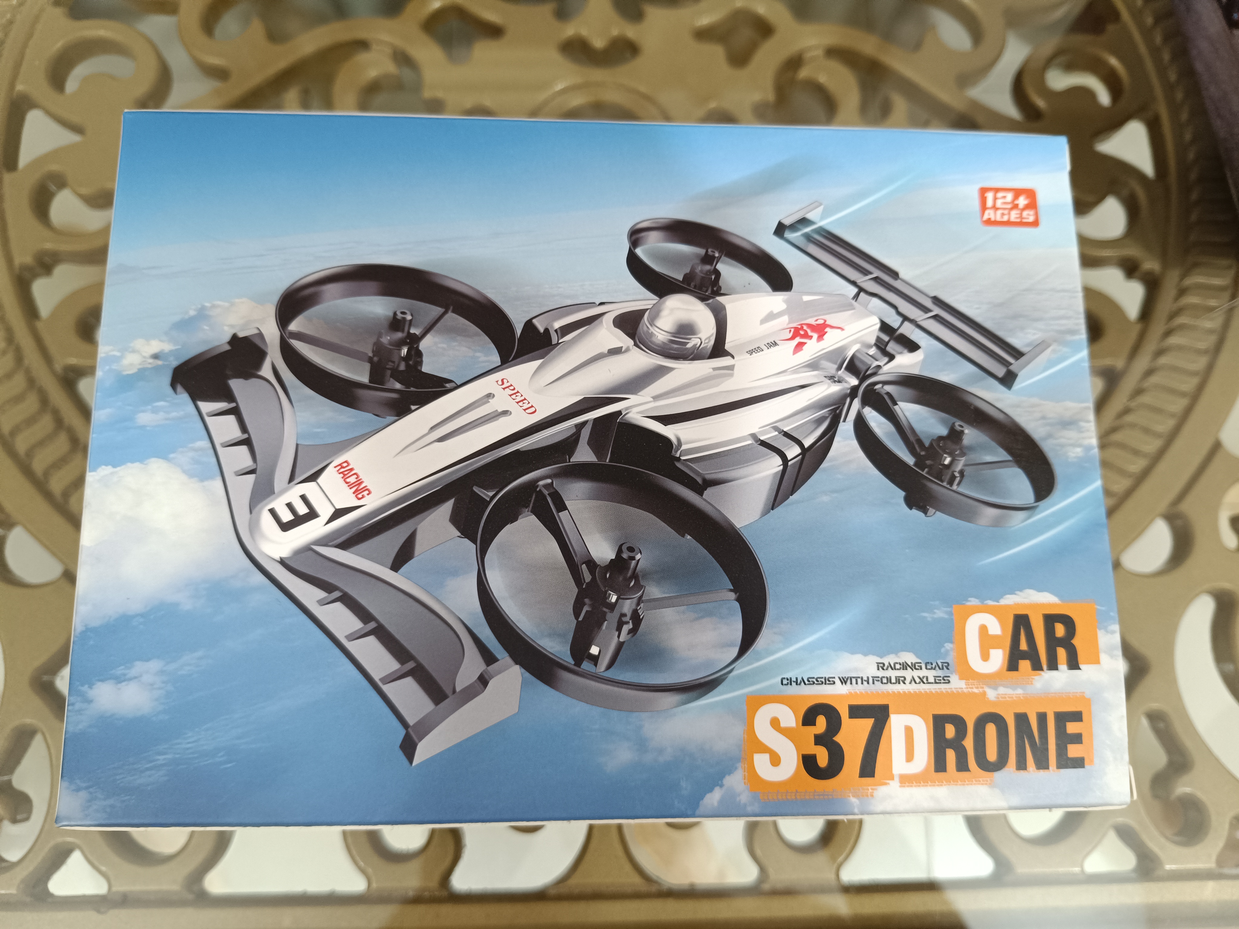 S37 2-in-1 RC ড্রোন কার – বাতাস এবং মাটিতে ঝড় তোলার জন্য প্রস্তুত! 🏎️🚀_img_2