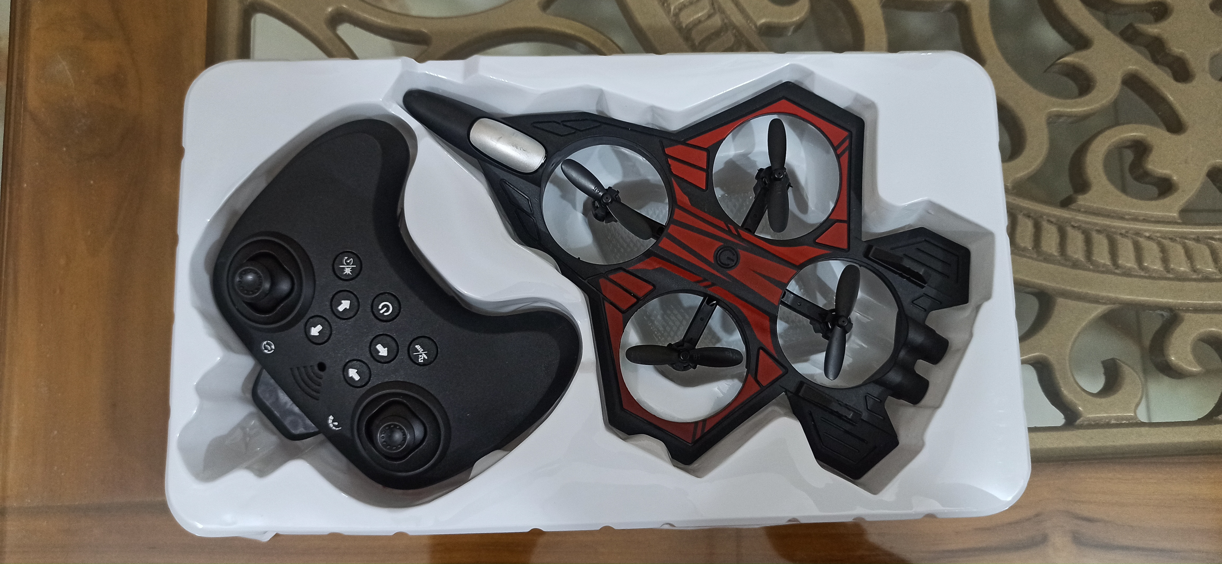 RC Quadcopter Drone 🚁 | 360° Flip & Stunt | Stable Flight | 2.4GHz Remote | Dual Rechargeable Battery