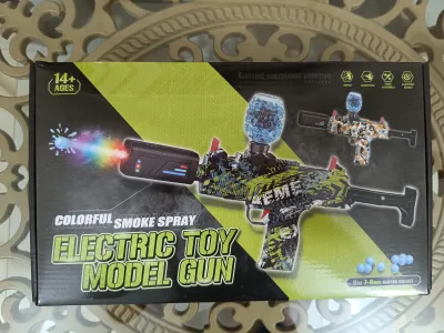 Electric Toy Model Gun | Colorful Smoke Spray | Water Bullet Gun_img_0