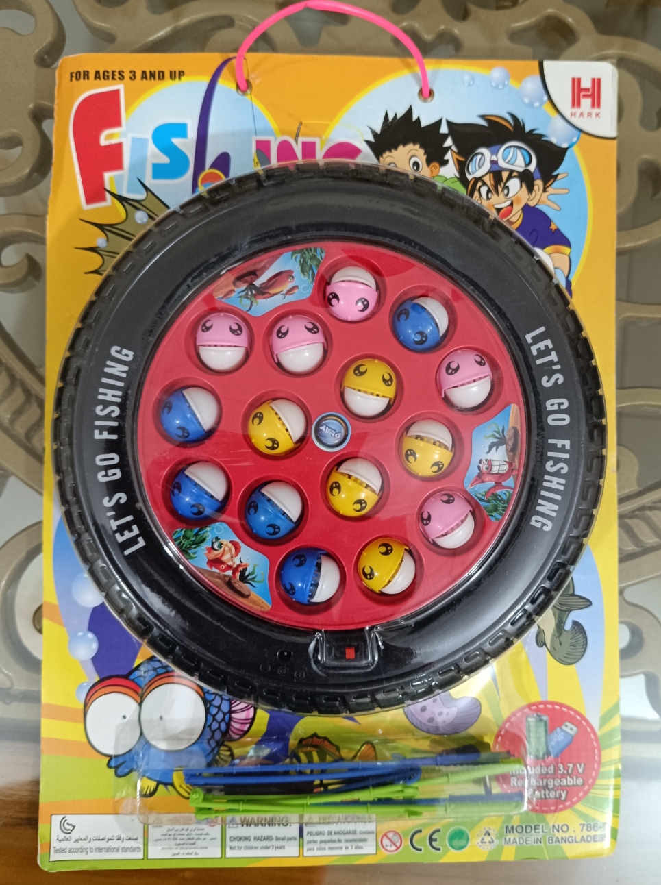 Rechargeable Fishing Game Toy – Let’s Go Fishing