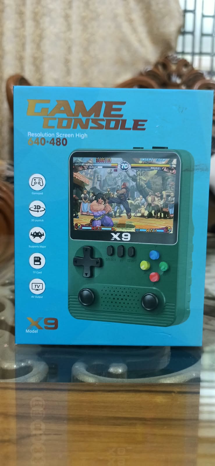 X9 Game Console 🎮 | 4000+ Classic Games | 90’s Childhood Memory | Rechargeable Battery | 3.5" HD Screen |_img_1