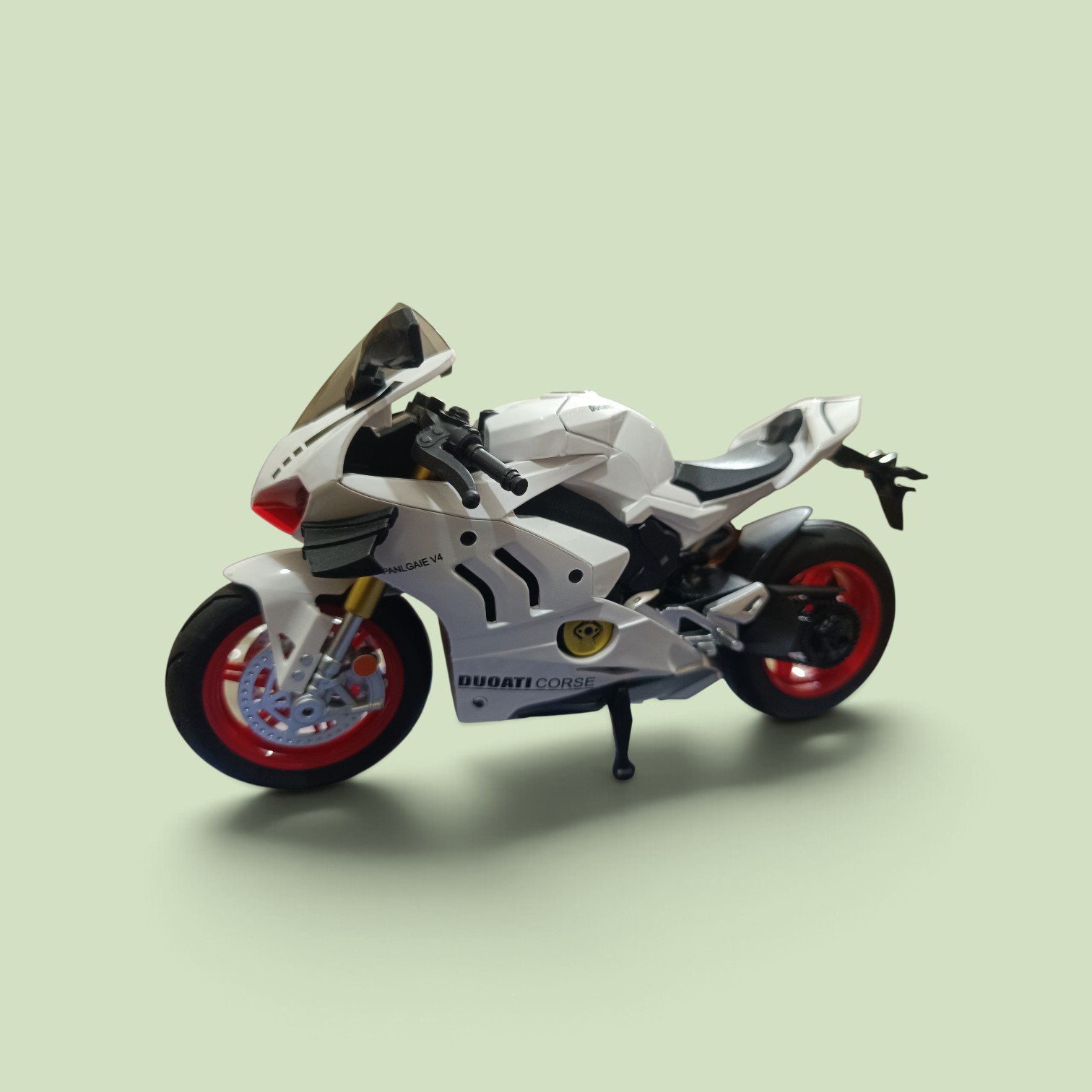 1:10 Scale Alloy Model Motorcycle – Ducati Corse Style Racing Bike 🏁🔥_img_1