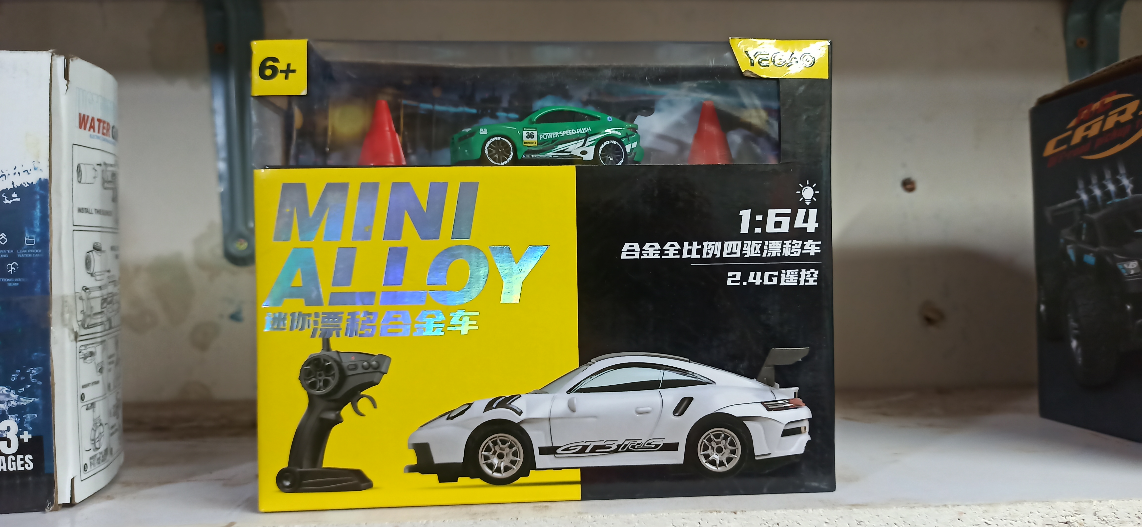 1:64 মিনি অ্যালয় RC ড্রিফট কার – 2.4GHz রিমোট কন্ট্রোল রেসিং কার