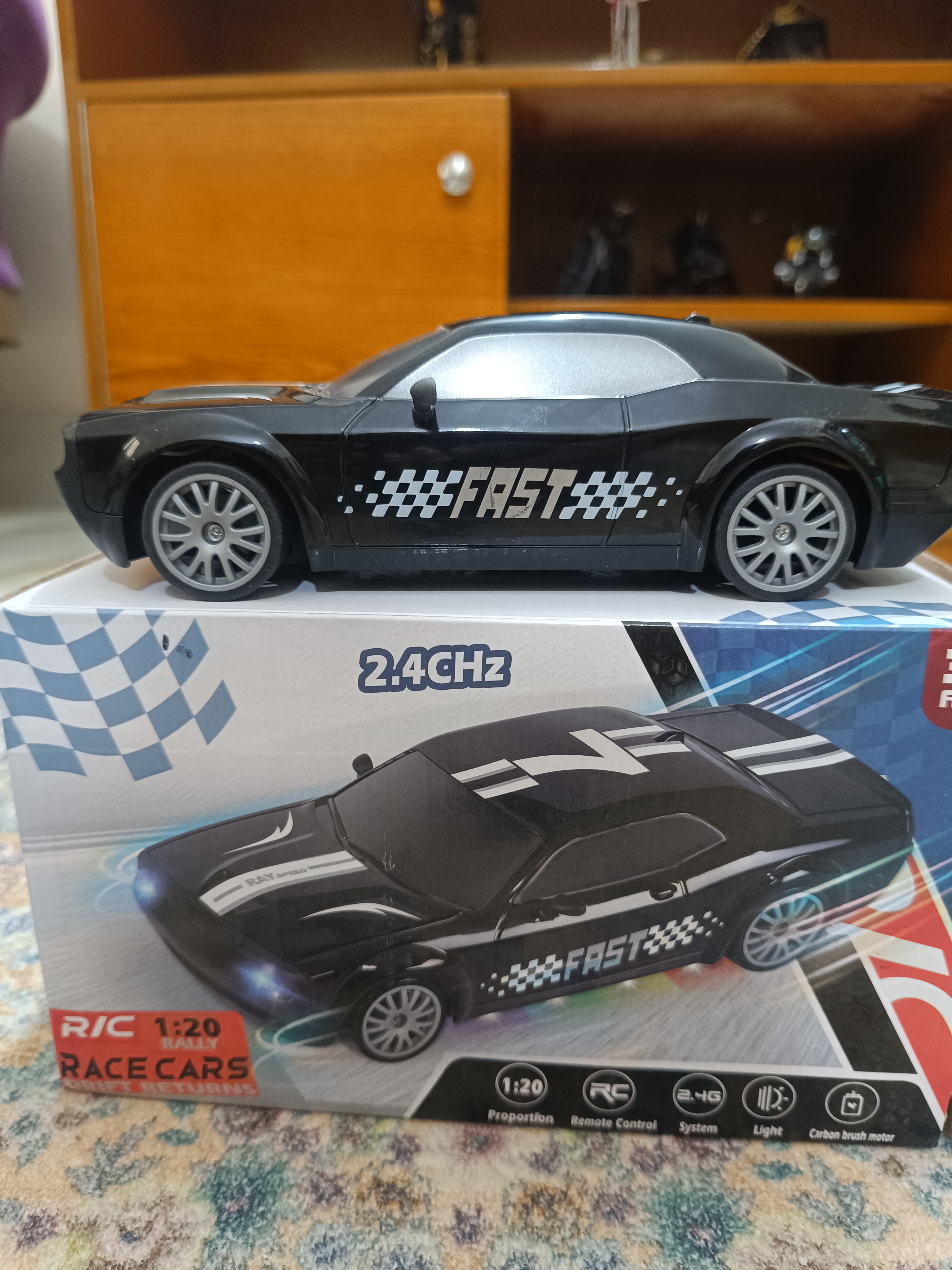 ১:২০ RC Drift Car – LED লাইটসহ স্মুথ ড্রিফটিং কার_img_5