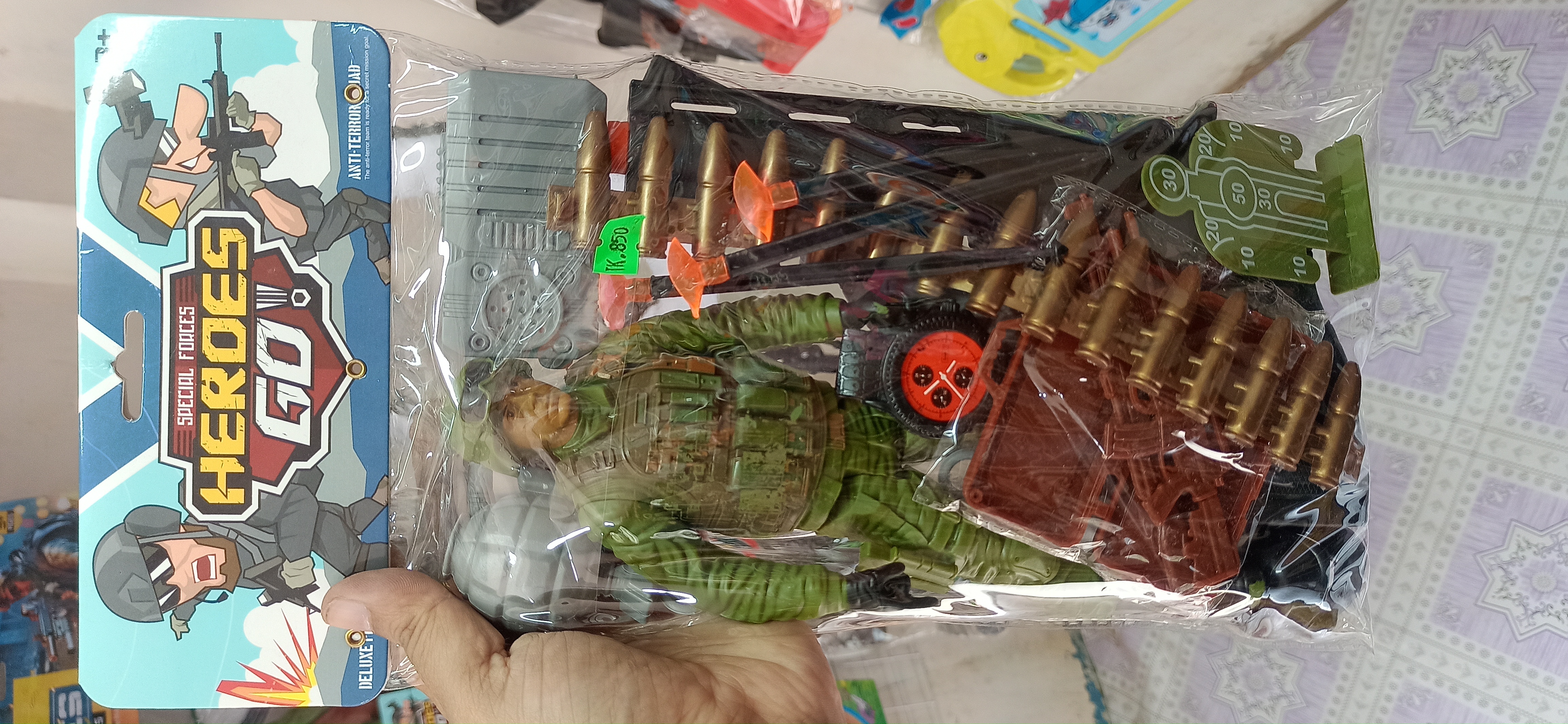 🎯 Heroes GO Military Soldier Action Figure Toy Set with Gun & Accessories_img_0