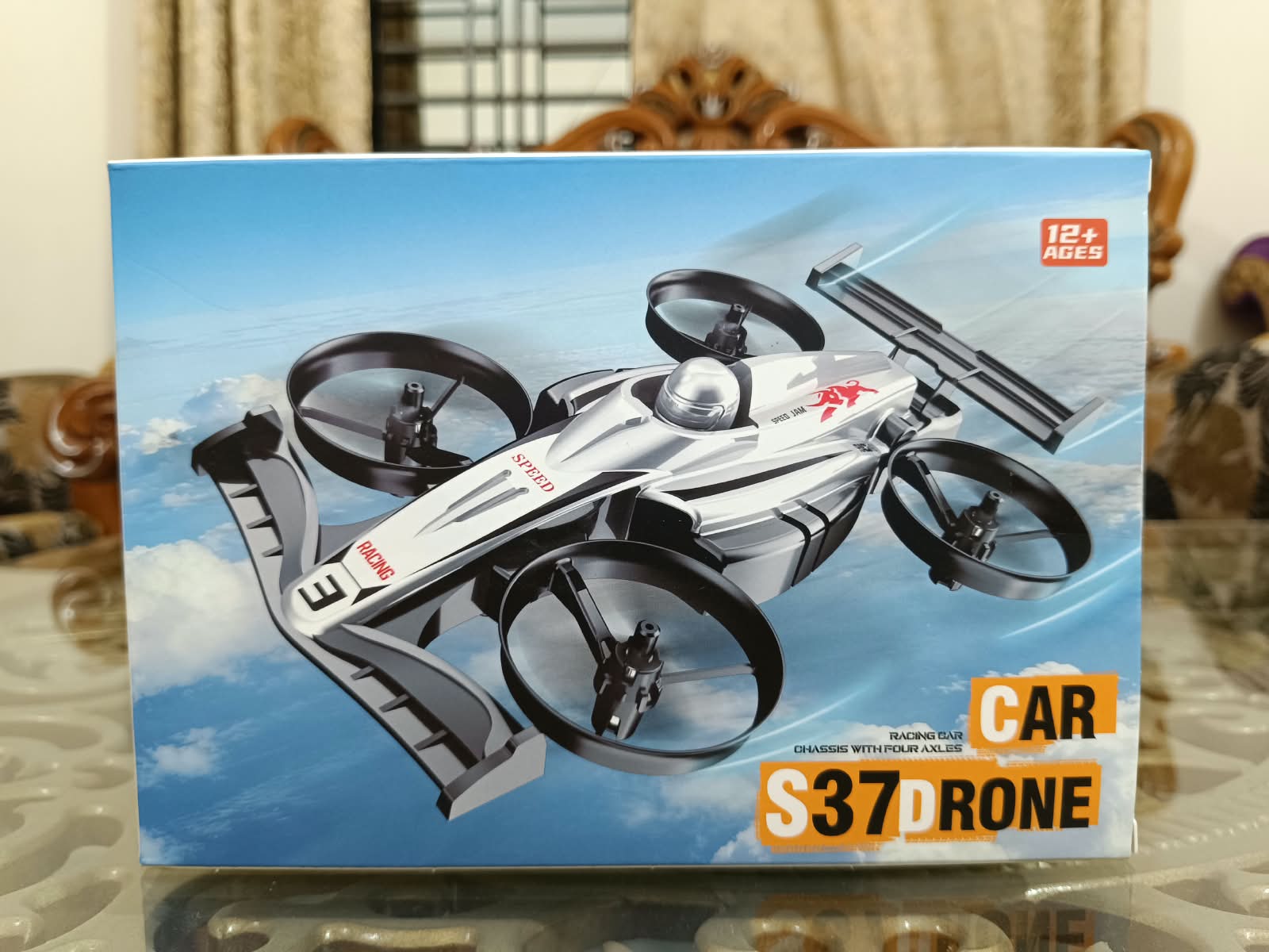 S37 2-in-1 ড্রোন কার – আকাশে উড়বে, রাস্তায় চলবে! 🚁🏎️_img_1