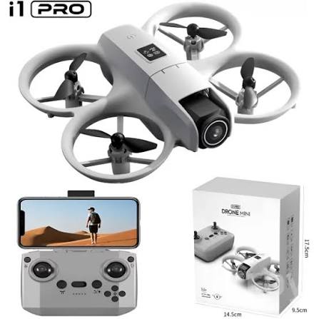 i1 Aircraft Mini Drone with Camera | LED Ring Design Quadcopter (14+)