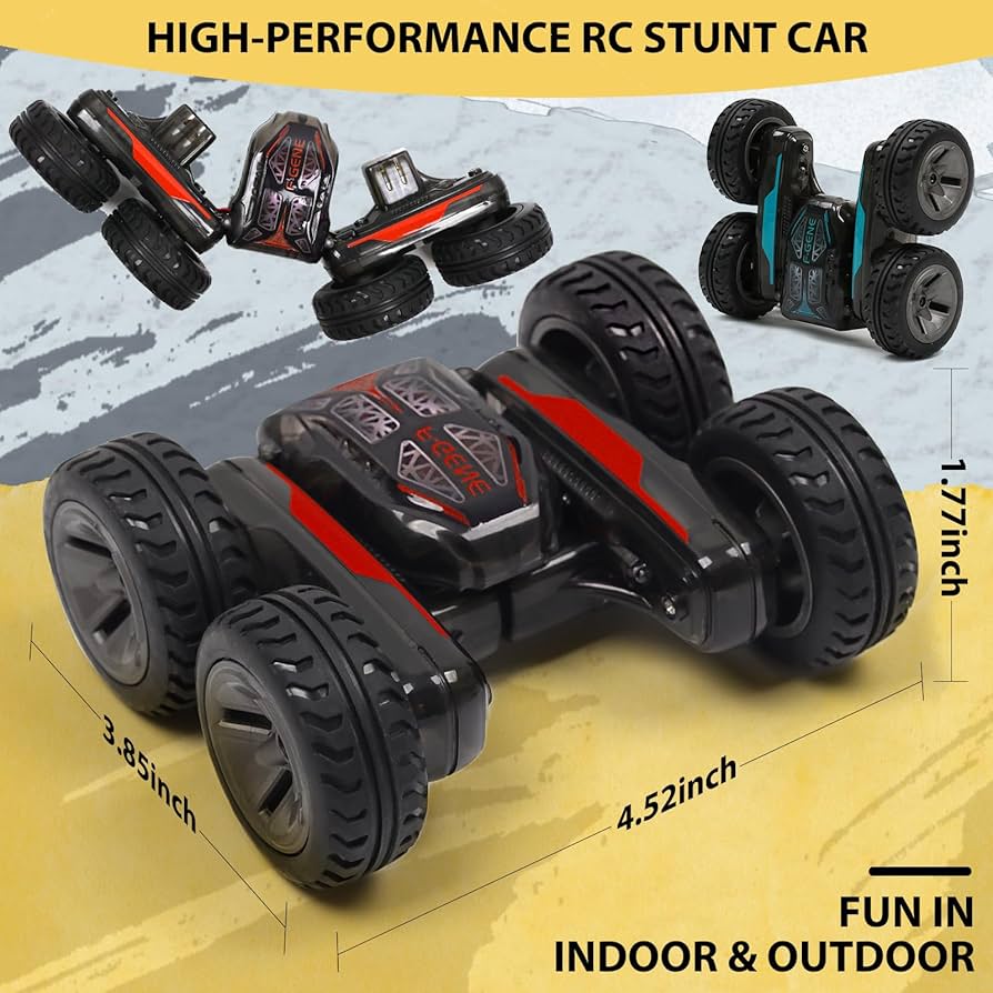 360° Double Flip RC Stunt Car – High Speed Rechargeable Monster!_img_0
