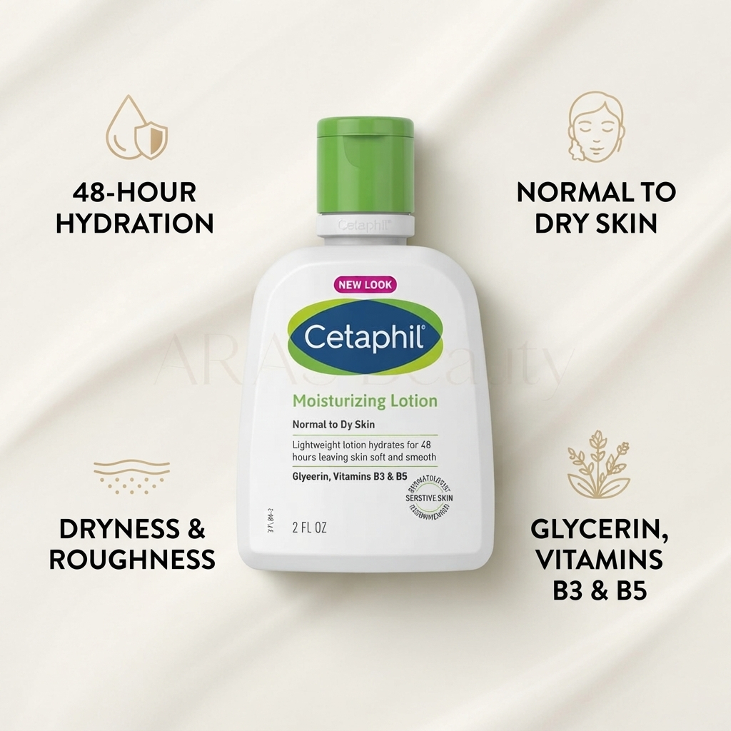 Cetaphil Moisturising Lotion for Normal to Dry, Sensitive Skin 236ml_img_1
