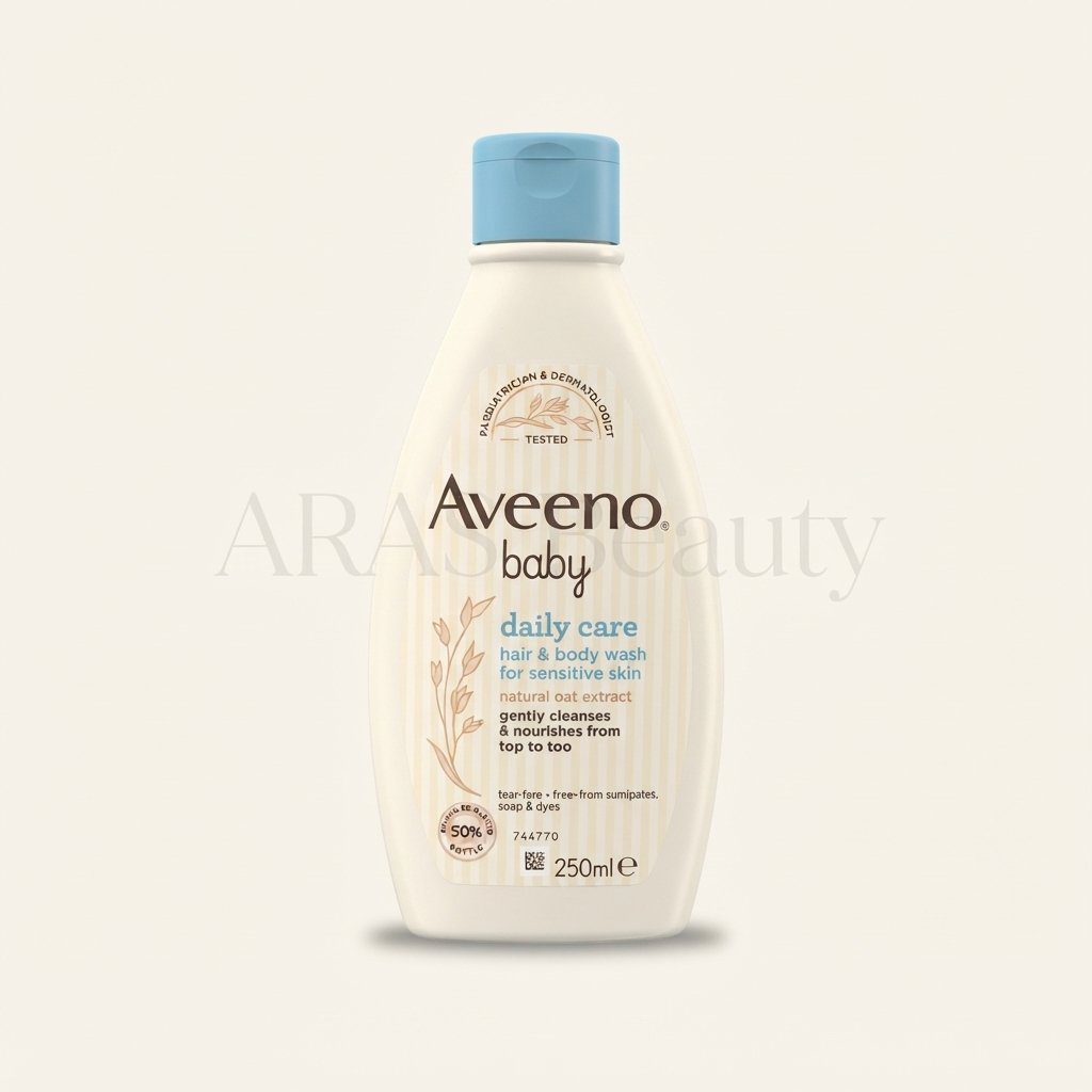 AVEENO Baby Daily Care Hair & Body Wash Natural Oat Extract 250ml_img_0