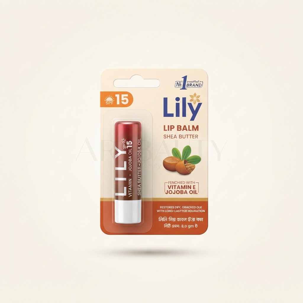 Lily Lip Balm with Shea Butter, Vitamin E & Jojoba Oil 8g_img_0