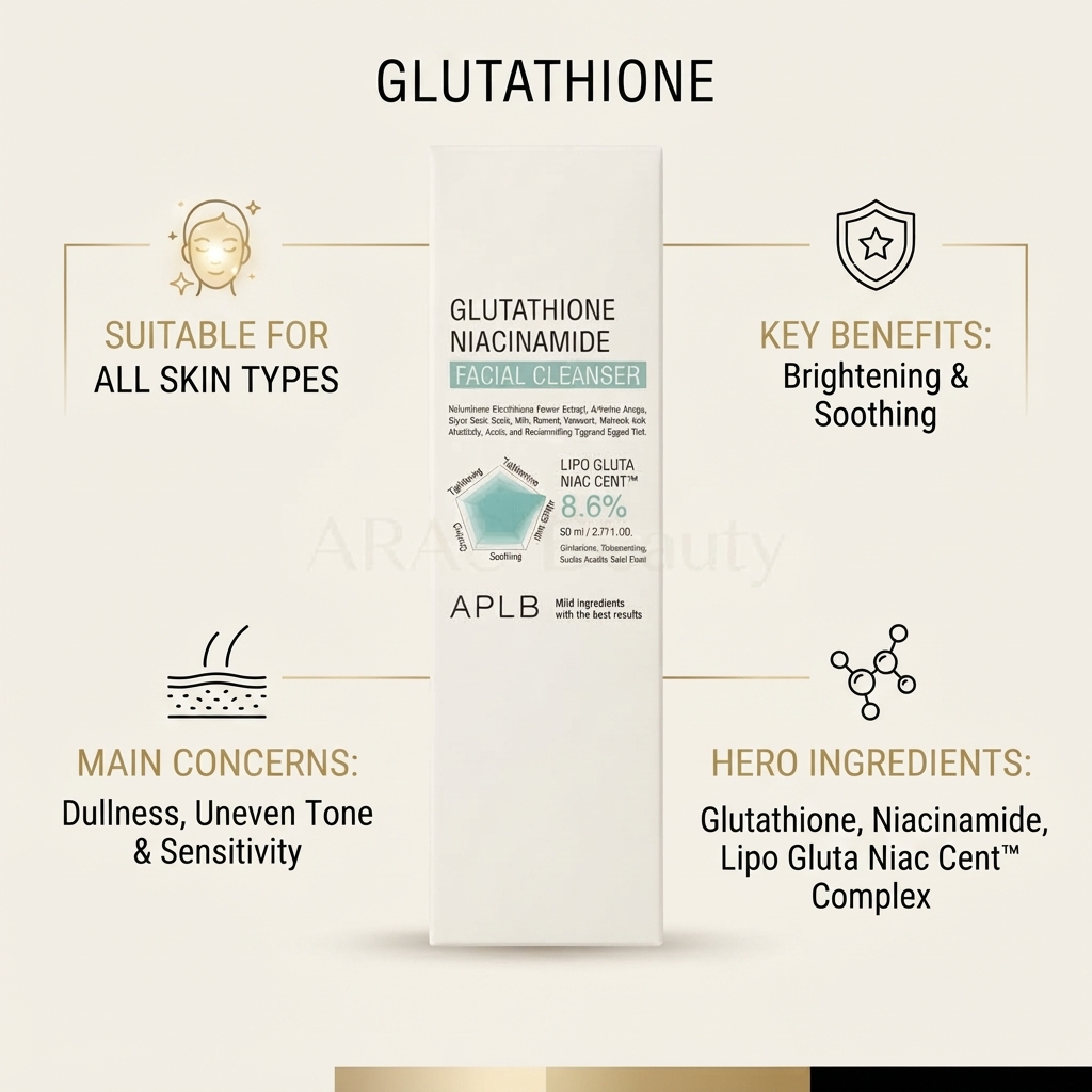 APLB Glutathione Niacinamide Facial Cleanser 80 mL_img_1