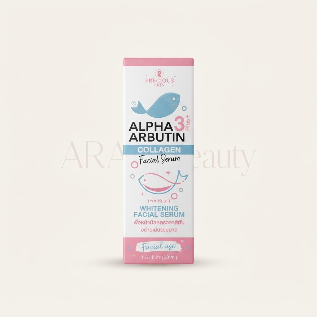 Precious Skin Thailand Alpha Arbutin 3 Plus Collagen Facial Serum 50ml_img_0