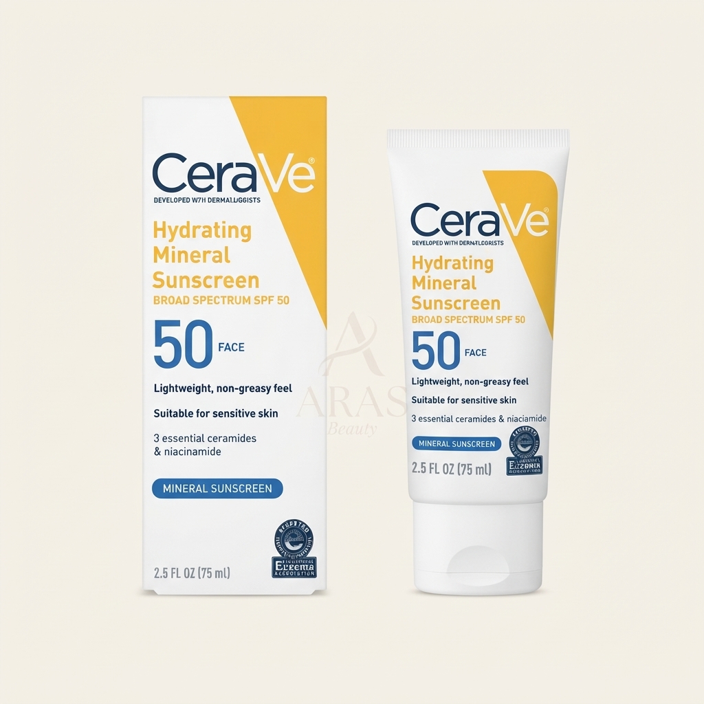CeraVe Hydrating Mineral Sunscreen Face Lotion Broad Spectrum SPF 50 75ml_img_0