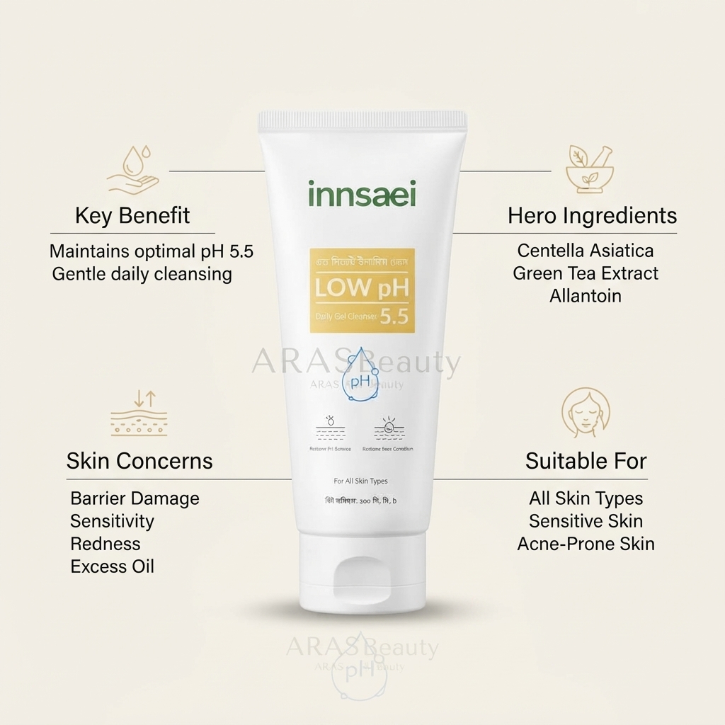 innsaei Low pH Daily Gel Cleanser 5.5 150ml_img_1