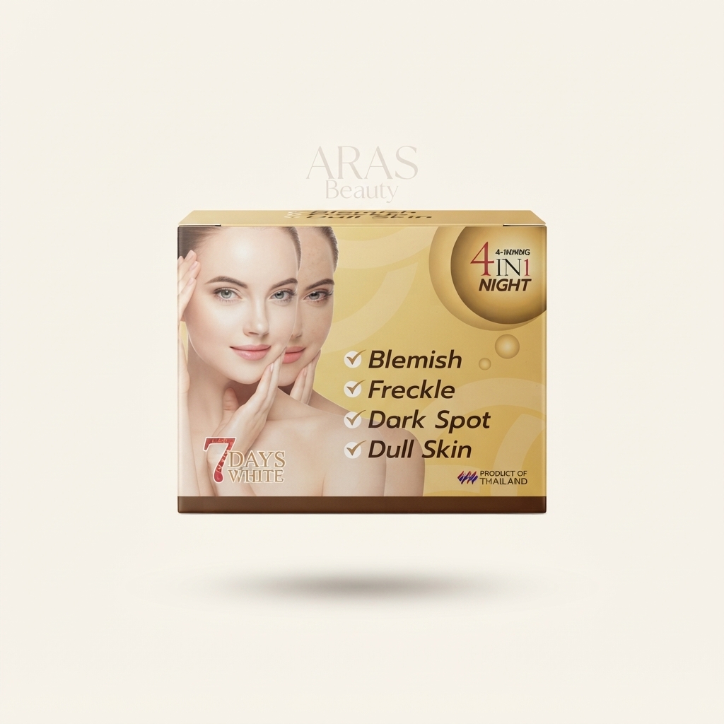 7 Days White 4-in-1 Night Cream (Blemish/Freckle/Dark Spot) 20 g_img_0