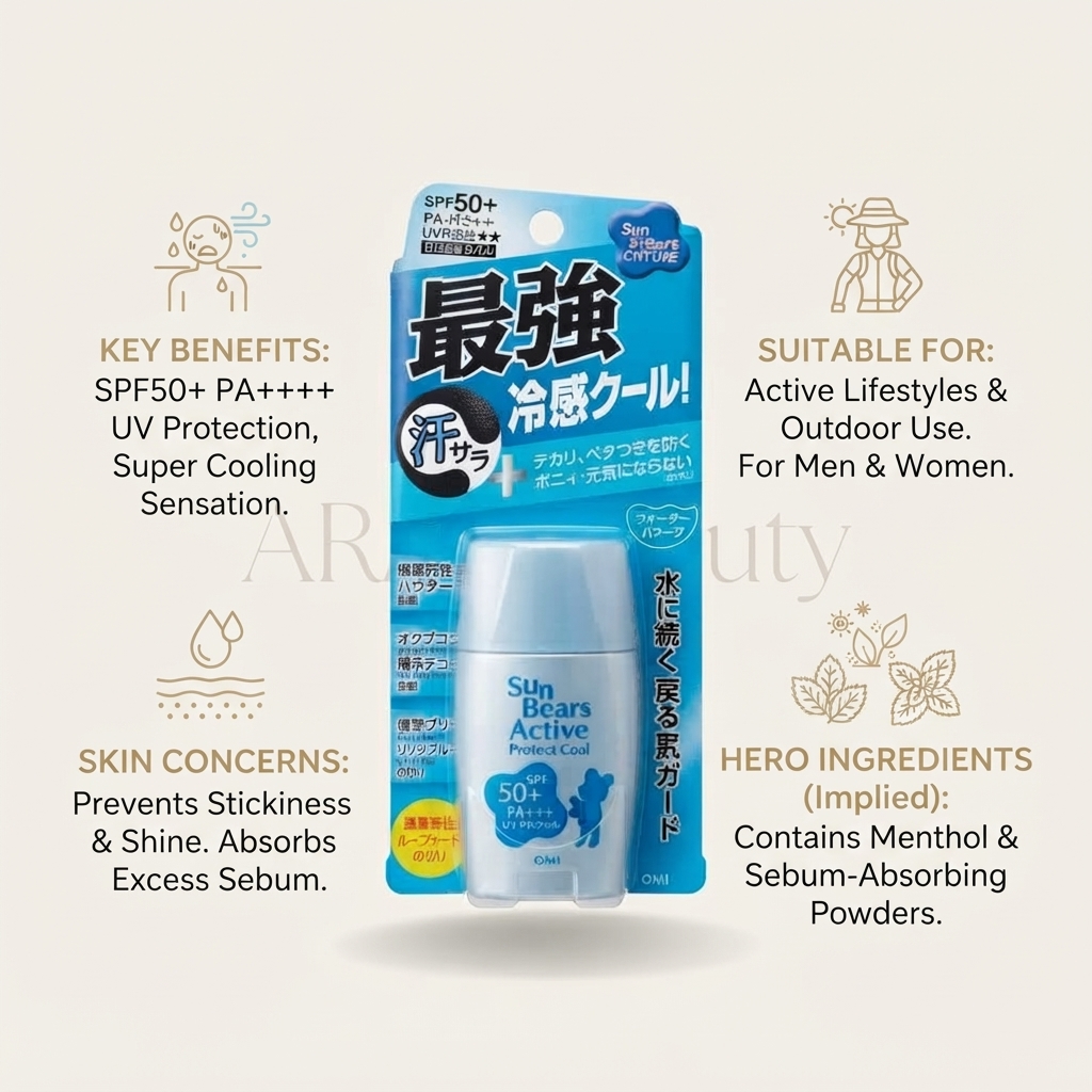 OMI Sun Bears Active Protect Cool Sunscreen 30 mL_img_1