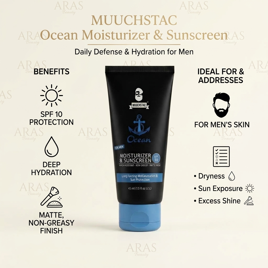 Muuchstac Ocean Moisturizer Cum Sunscreen for Men 45g_img_1