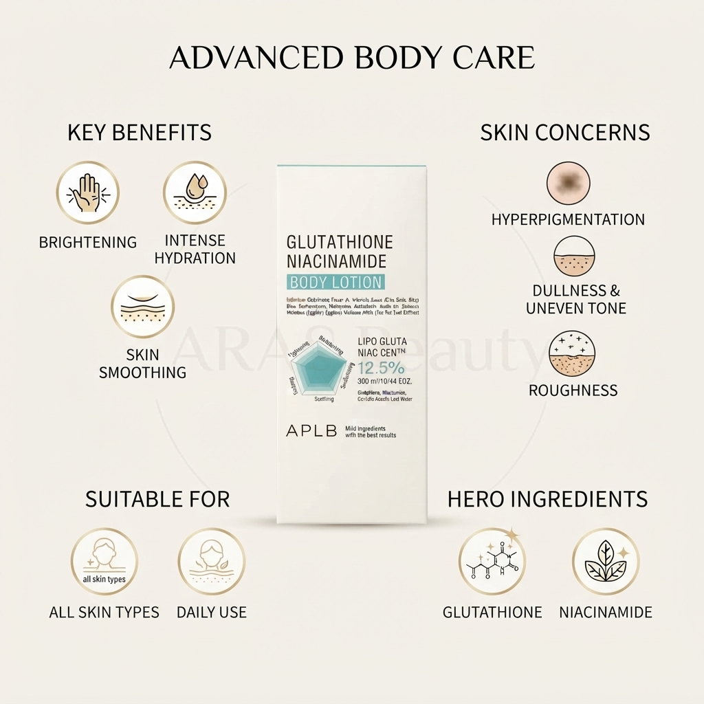APLB Glutathione Niacinamide Body Lotion 300 mL_img_1