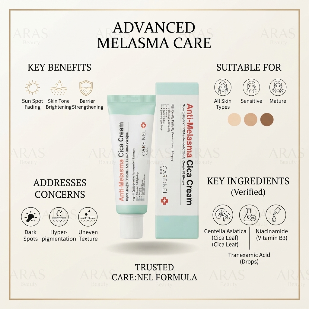 CARE:NEL Anti-Melasma Cica Cream 40 mL_img_1
