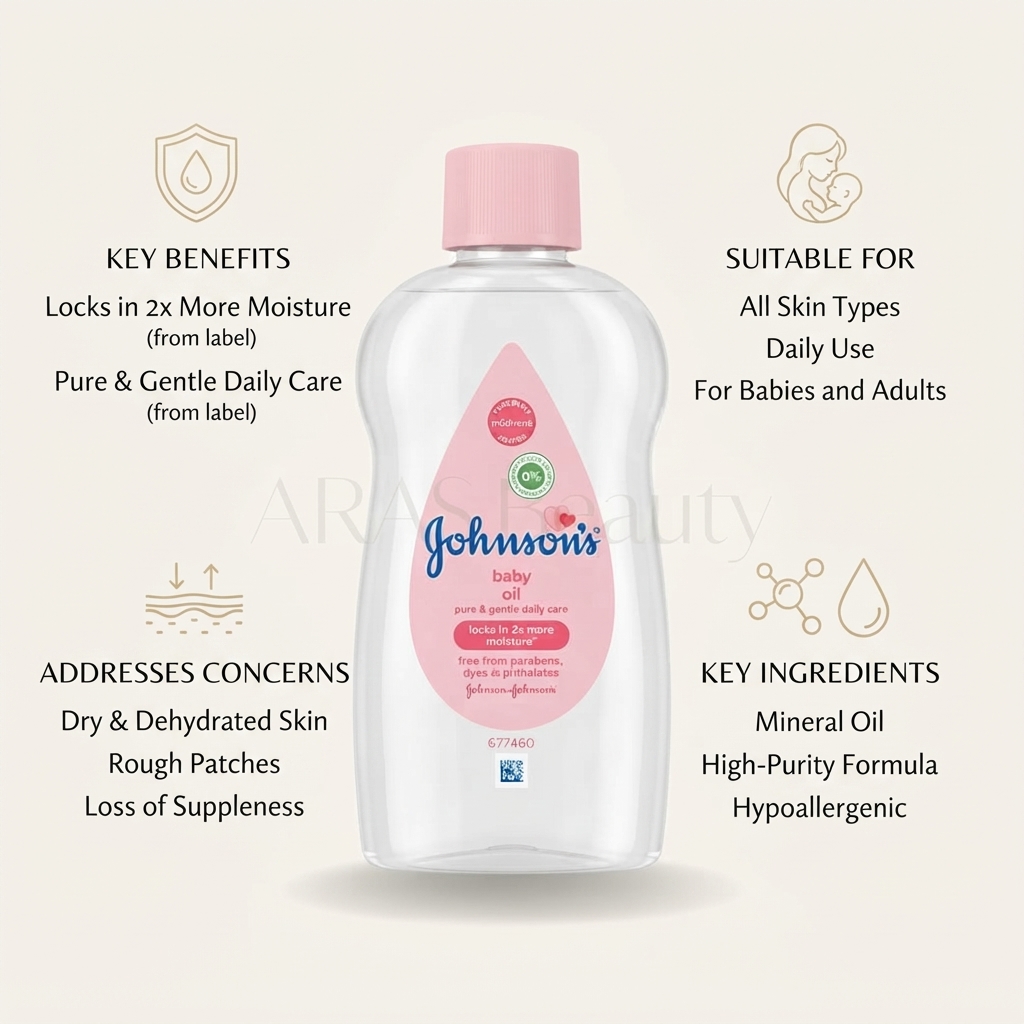 Johnson’s Baby Oil Pure & Gentle Daily Care 300ml_img_1