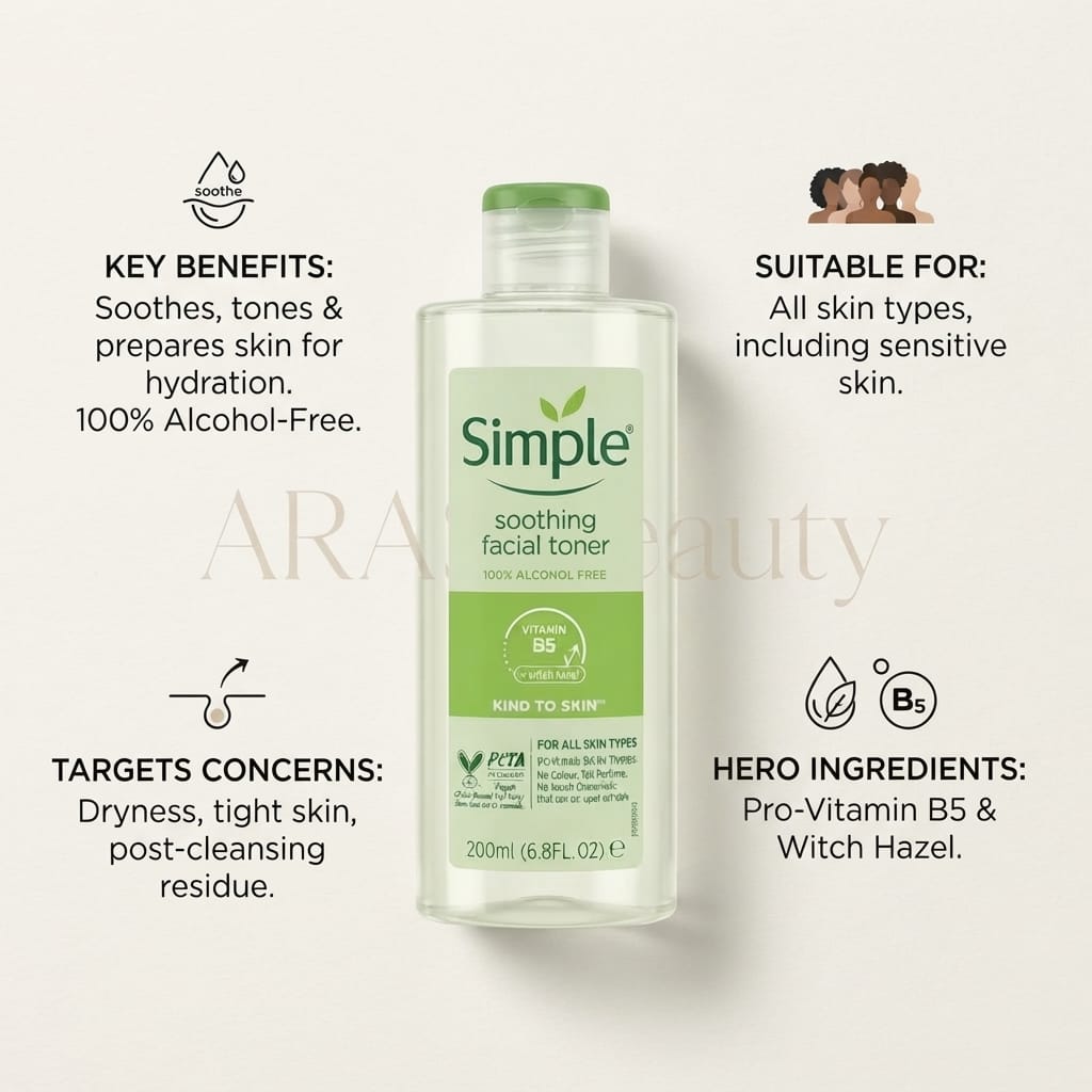 Simple Soothing Facial Toner 200 mL_img_1