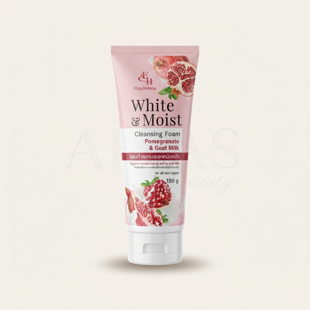 Eliza Helena White & Moist Cleansing Foam (Pomegranate & Goat Milk) 150 g_img_0