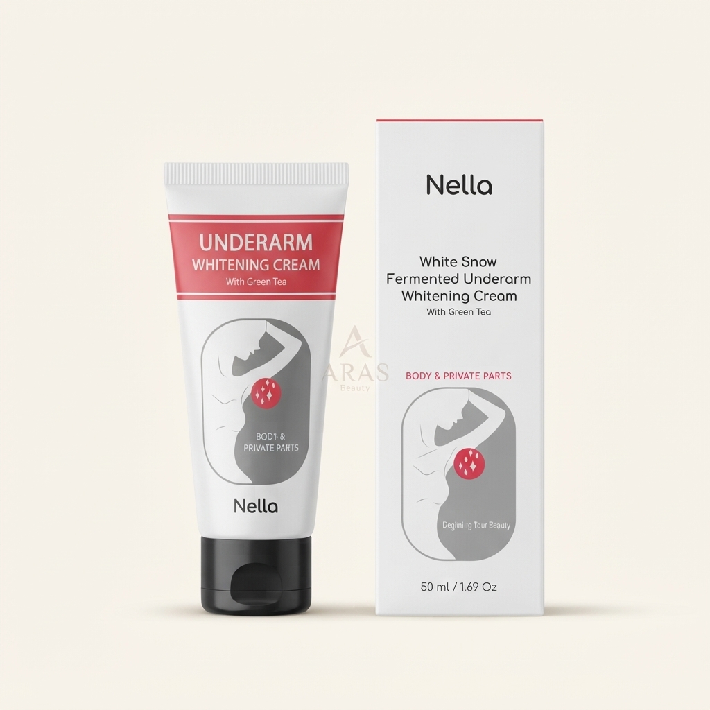 Nella White Snow Fermented Underarm Whitening Cream with Green Tea 50ml_img_0