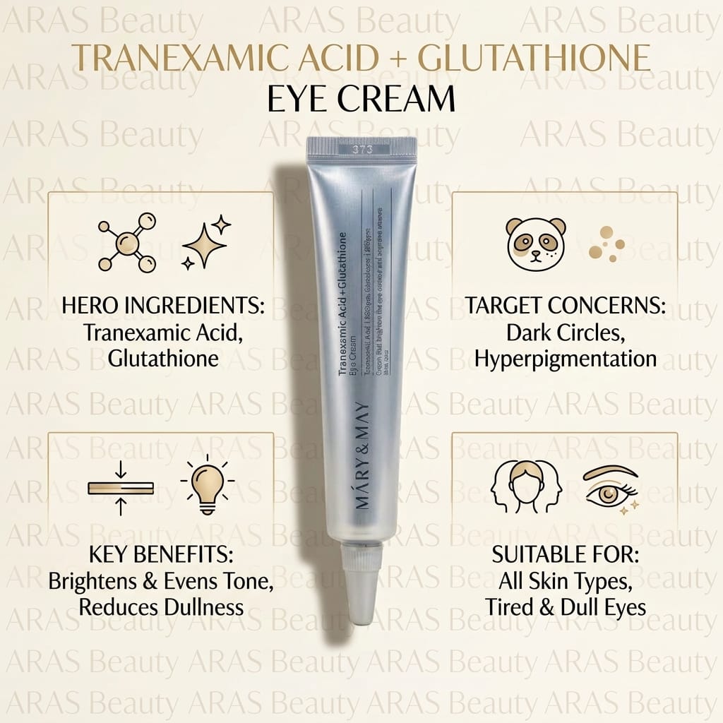 MARY&MAY Tranexamic Acid + Glutathione Eye Cream 30 g_img_1