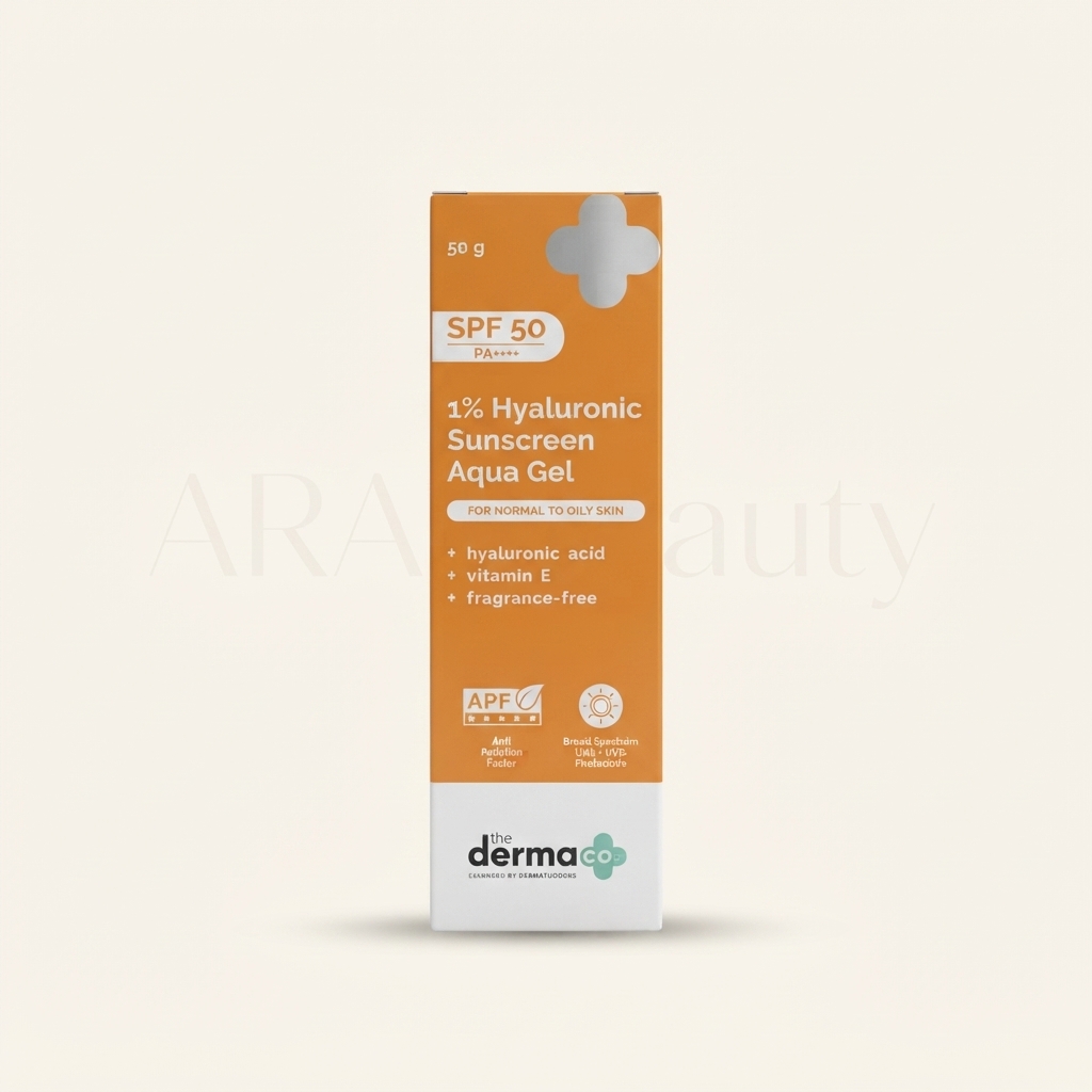 The Derma Co 1% Hyaluronic Sunscreen Aqua Gel SPF 50 PA++++ 50g_img_0