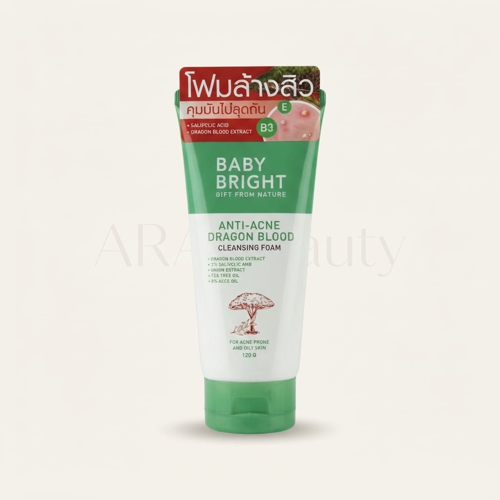 BABY BRIGHT Anti-Acne Dragon Blood Cleansing Foam 120g_img_0