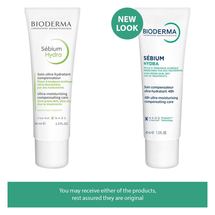 Bioderma Sebium Hydra 48H Ultra-Moisturising Compensating Care 40ml
