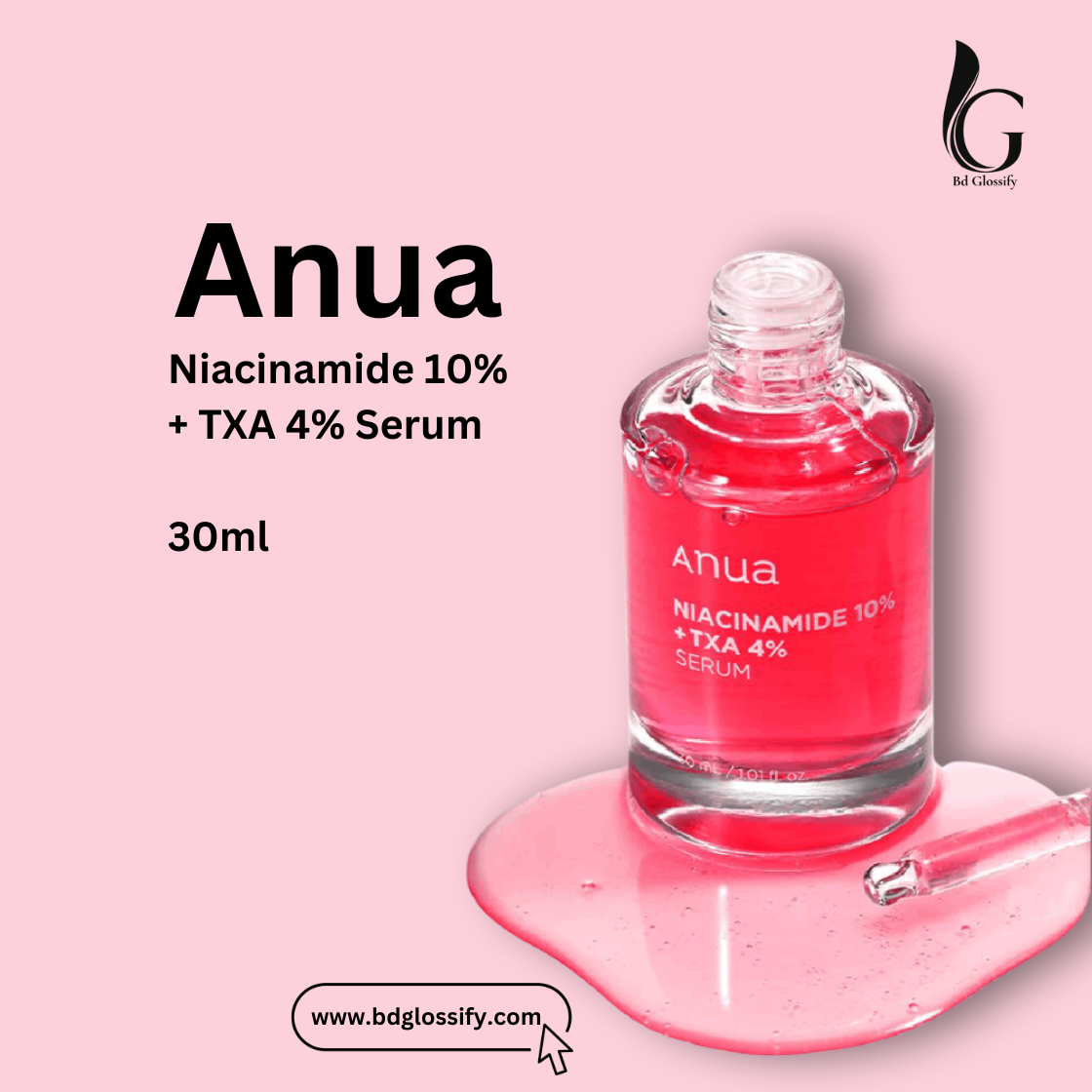 Anua - Niacinamide 10% + TXA 4% Dark Spot Correcting Serum (30ml)