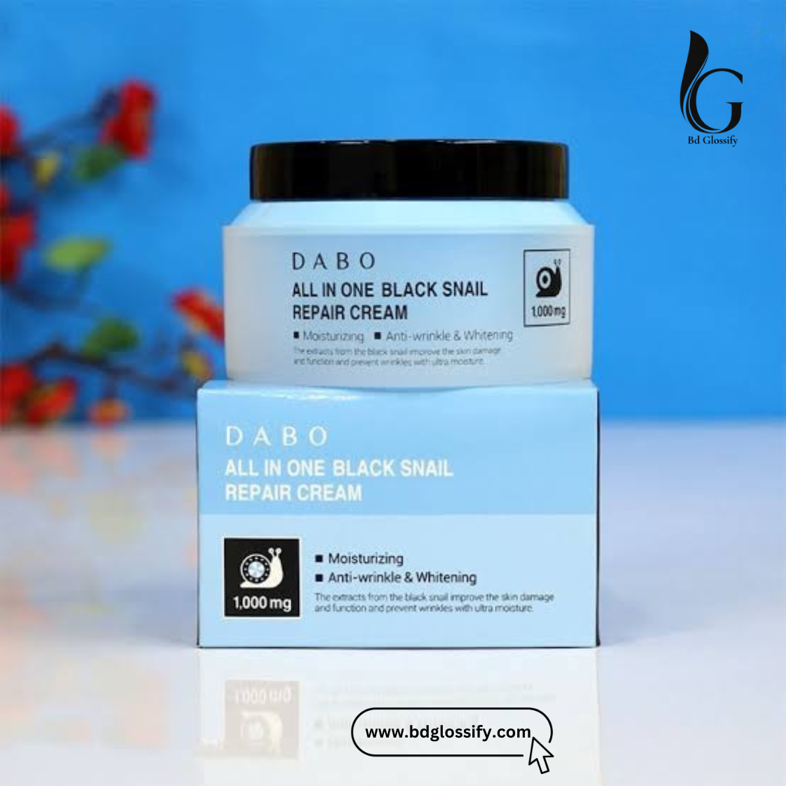 DABO All in One Black Snail Repair Cream (100gm)
