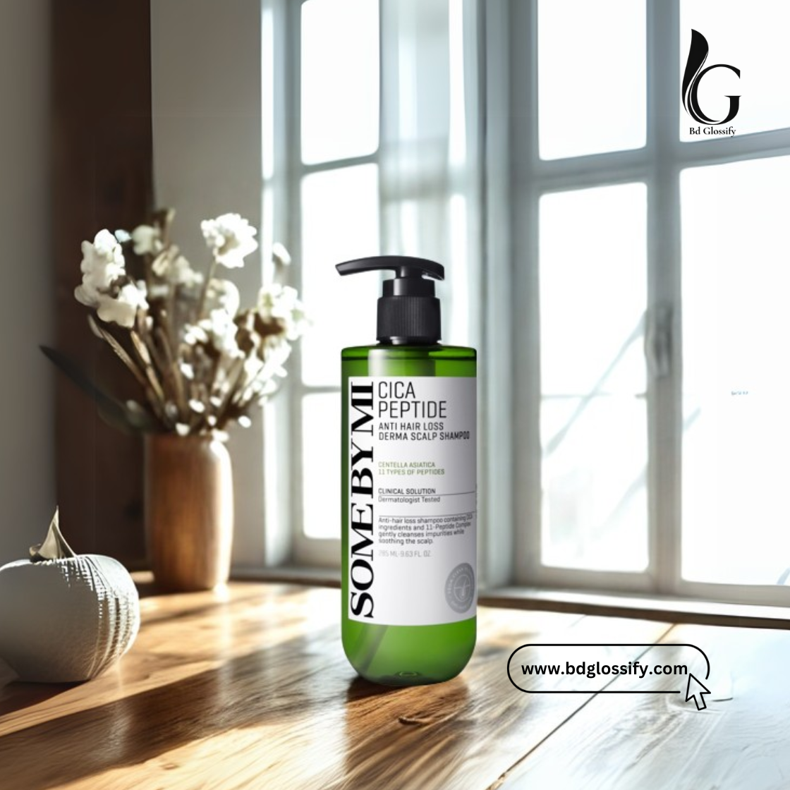 SOME BY MI Cica Peptide Anti Hair Loss Derma Scalp Shampoo (285ml)