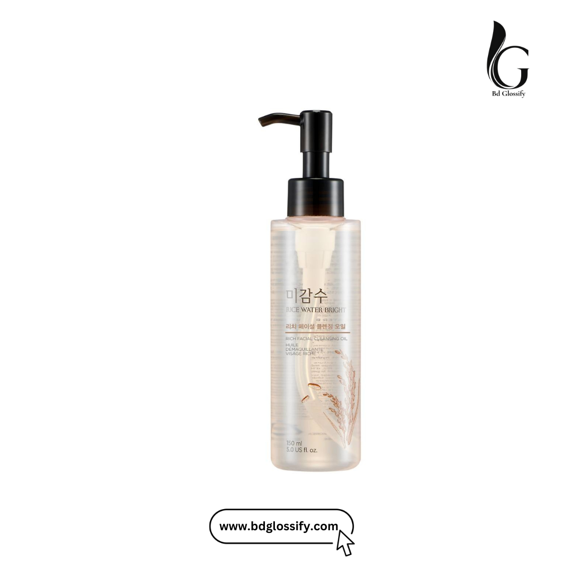 The Face Shop - Rice Water Bright Light Cleansing Oil (150ml)